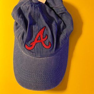 NWT Women's Atlanta Braves Logo Denim Blue Hat
